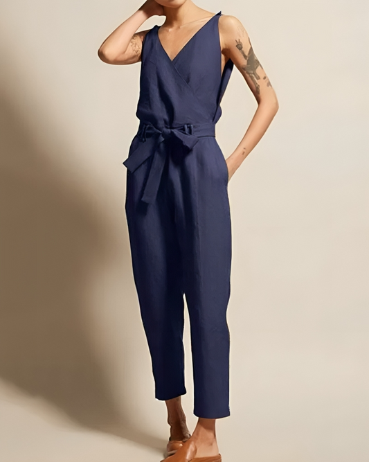 Concepcion - Comfortabele Linnen Jumpsuit