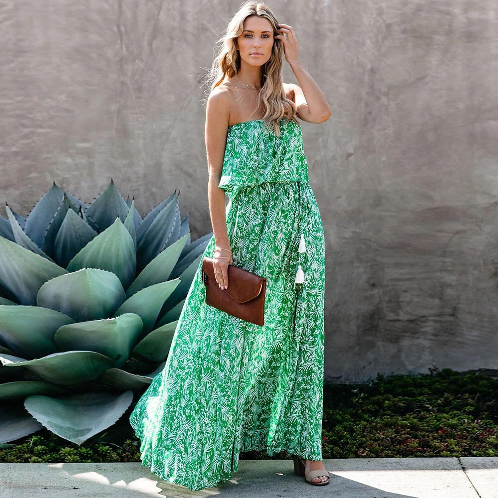 Faith - Strapless Maxi Jurk