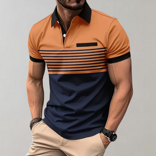 Alarik - Oranje Poloshirt