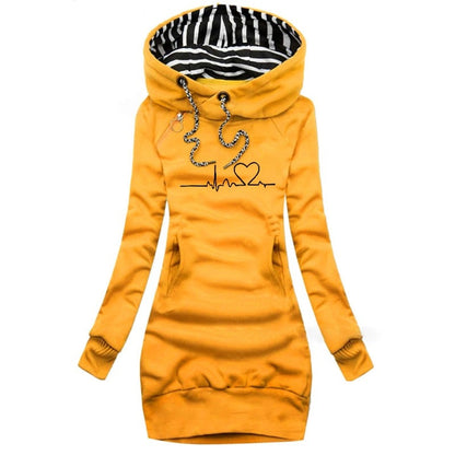 Gayle - Trendy Hoodie Jurk