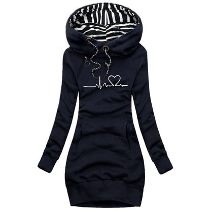 Gayle - Trendy Hoodie Jurk