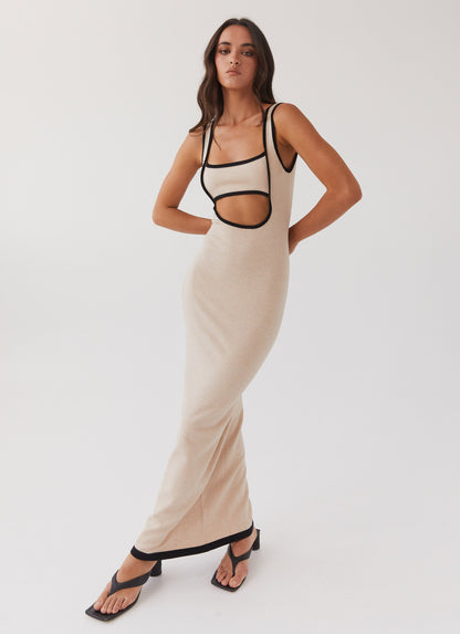 Sylvia - Bodycon Maxi Jurk