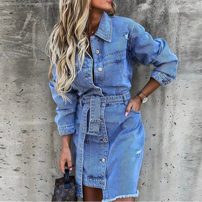 Liesl - Denim Jurk