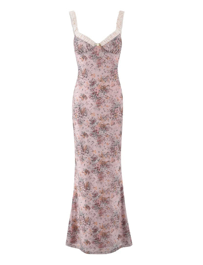 Pattie - Bloemen Maxi Jurk