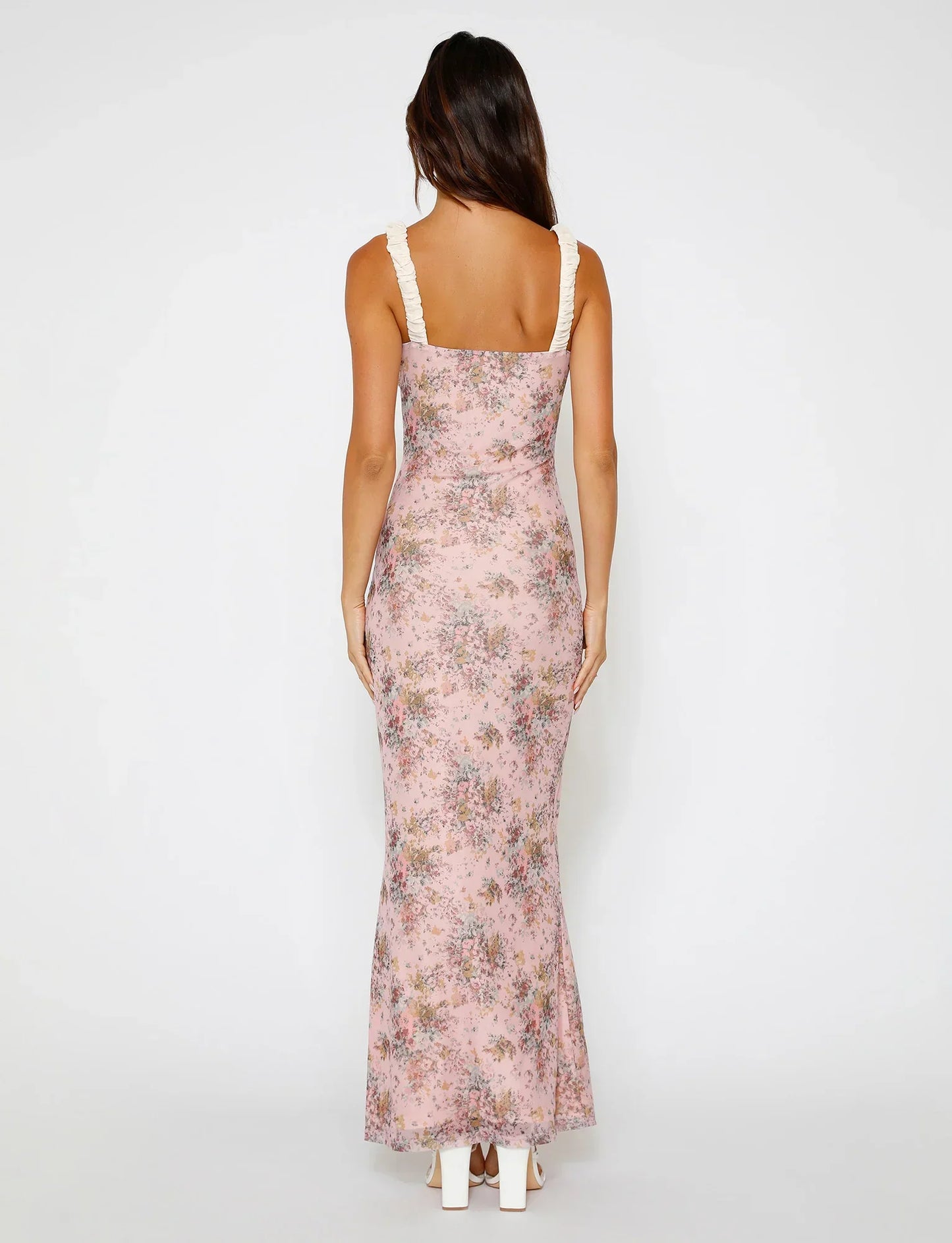 Pattie - Bloemen Maxi Jurk