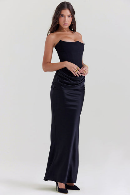 Kenna - Elegante Strapless Jurk