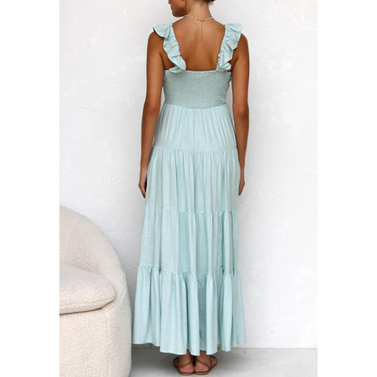 Rosabelle - Ruches Maxi Jurk