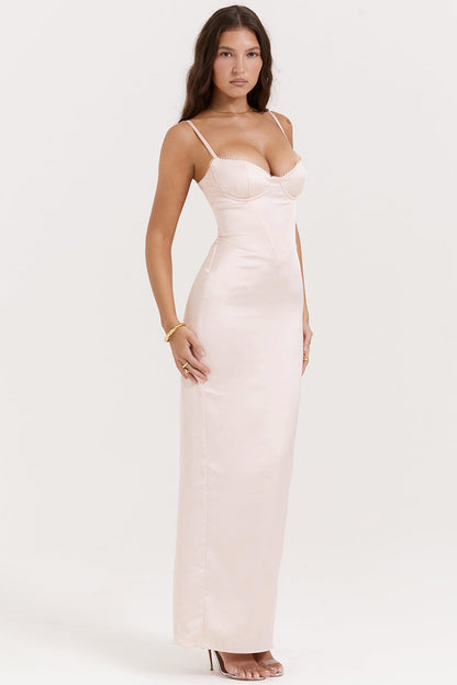 Lorianne - Korset Maxi Jurk